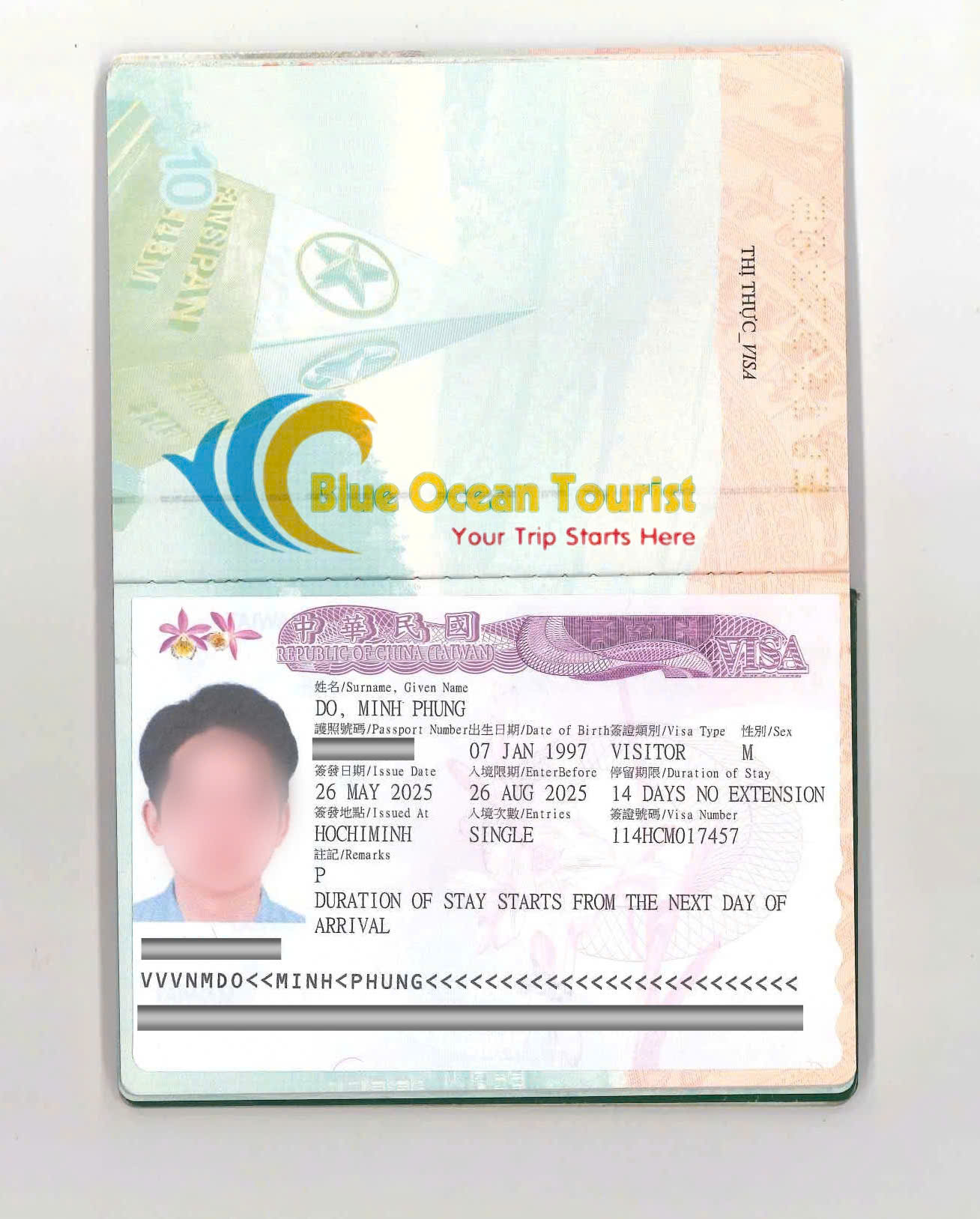 Dịch Vụ Visa Đài Loan Uy Tín - Nhiều Năm Kinh Nghiệm